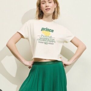 Prince Pickleball x Target Women’s Cropped Short Sleeve Tee NEW!